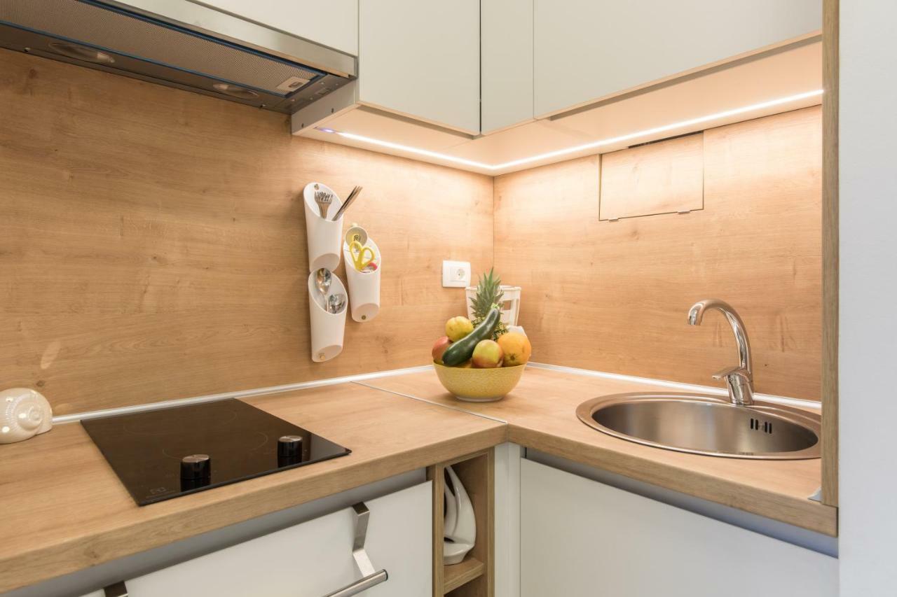 Studio Apartment Lucija Krk Town Exteriér fotografie